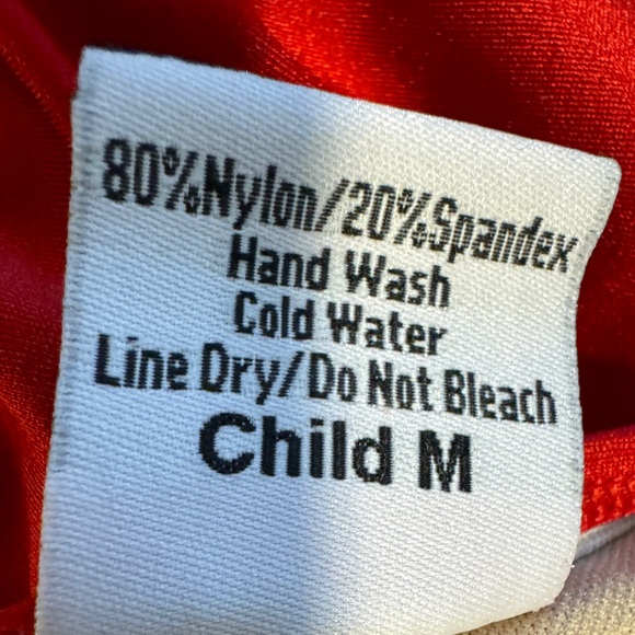 LA Dancewear Designs The Chloe Leotard “RED” Child M - Picture 9 of 10